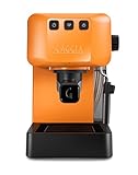 Gaggia EG2109 Orange, Cafetera Espresso Manual para Café Molido o Monodosis, sistema POD para Espressos Cremosos con Monodosis, Preinfusión Automática, Nuevo Modelo 2023, 100% Made in Italy