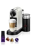 DeLonghi Nespresso Citiz EN267.WAE Cafetera con cápsulas, sistema de extracción especial, 1710 W, 1 L, plástico, Blanco