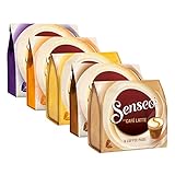 Senseo Monodosis Creamy Collection Set, Café con Leche, Café con Leche Pad, 5 Tipos