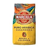 Marcilla Café Grano Puro Arábica Sudamérica Brasil & Colombia 400 g