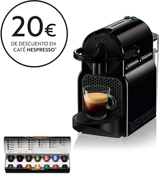 Cafetera DeLonghi Nespresso Vertuo ENV150.B - Negra