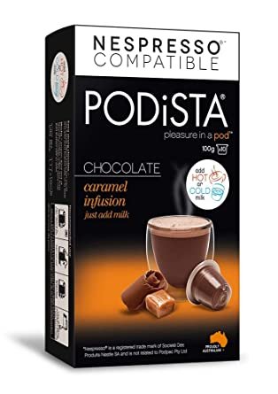 Nespresso Original Line - Cápsulas compatibles con chocolate caliente,  cápsulas de cacao caliente, suaves y cremosas, paquete de 20 cápsulas