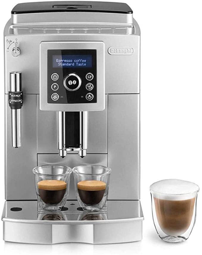 De'longhi ECAM 23.420.SB - Cafetera Superautomática 15 Bares de Presión, Espresso y Cappuccino